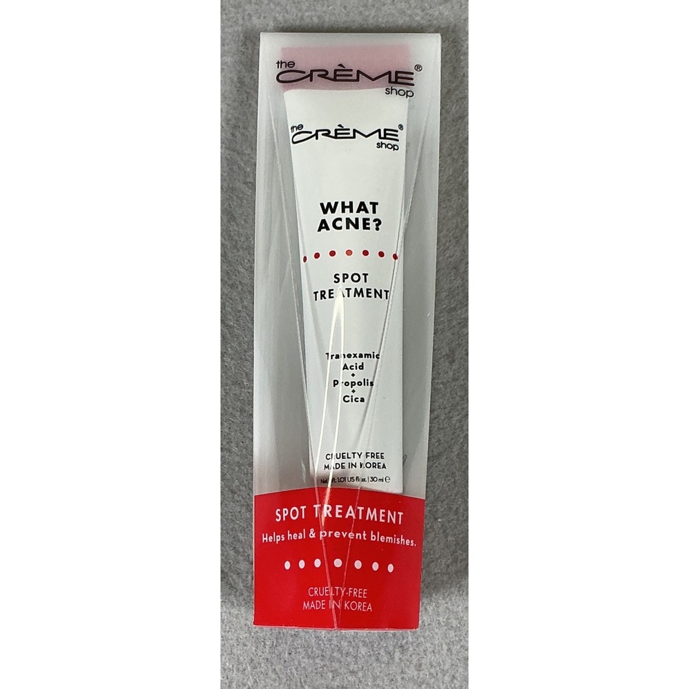 The Crème Shop What Acne? Spot Treatment 1.01 oz Tranexamic Acid NIB
